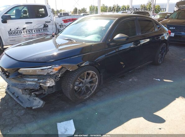 2HGFE1E58NH474451 2022 HONDA CIVIC SI Черный Передняя левая четверть