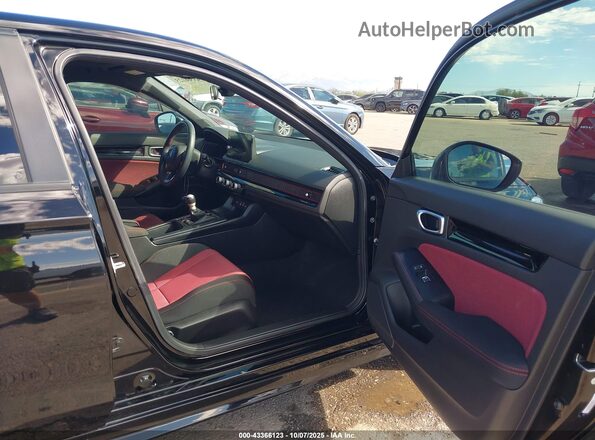 2HGFE1E5XPH475460 2023 HONDA CIVIC SI Черный Вид салона спереди