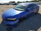 2022 Honda Civic Ex Blue vin: 2HGFE1F71NH321328