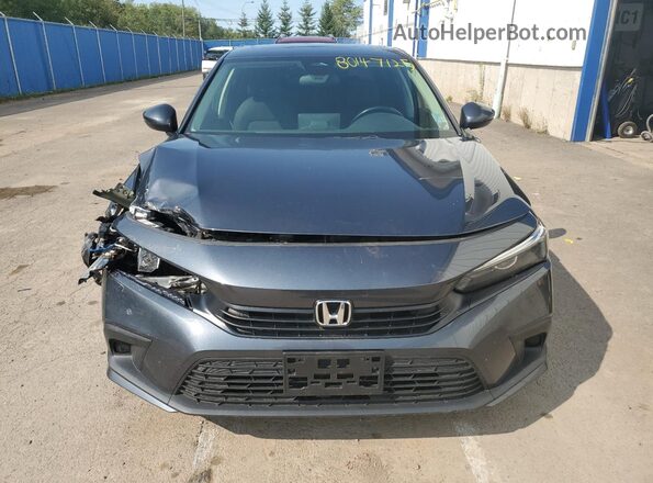 2HGFE2F30NH130034 2022 HONDA CIVIC Черный Вид спереди