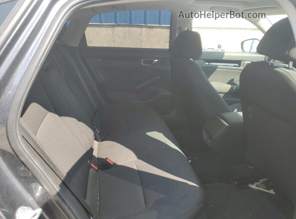 2HGFE2F30NH130034 2022 HONDA CIVIC Черный Вид задних сидений