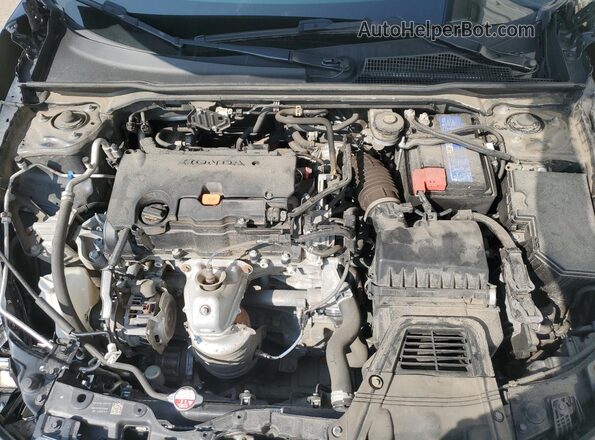 2HGFE2F30NH130034 2022 HONDA CIVIC Черный Вид задней части салона
