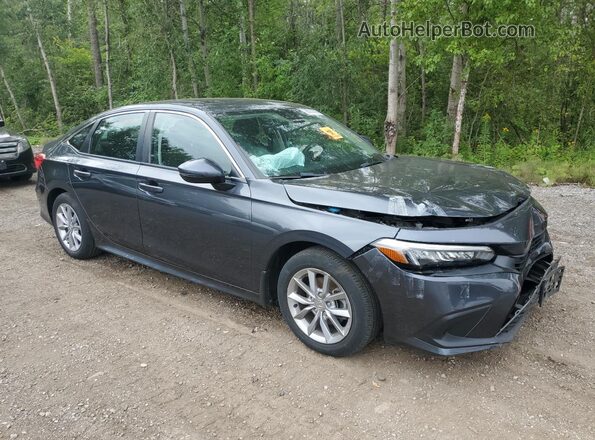 2HGFE2F32NH111551 2022 HONDA CIVIC Gray წინა მარჯვენა