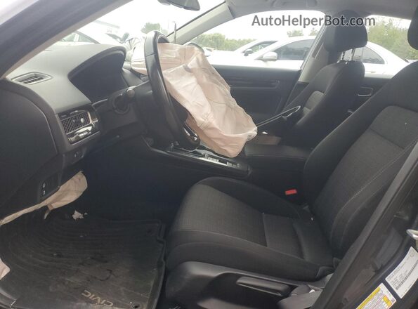 2HGFE2F32NH111551 2022 HONDA CIVIC Gray წინა სალონის ხედი