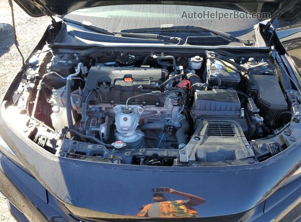 2HGFE2F37NH122447 2022 HONDA CIVIC Black Rear interior view
