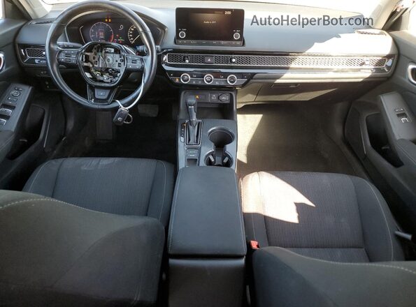 2HGFE2F37NH122447 2022 HONDA CIVIC Black Dashboard view