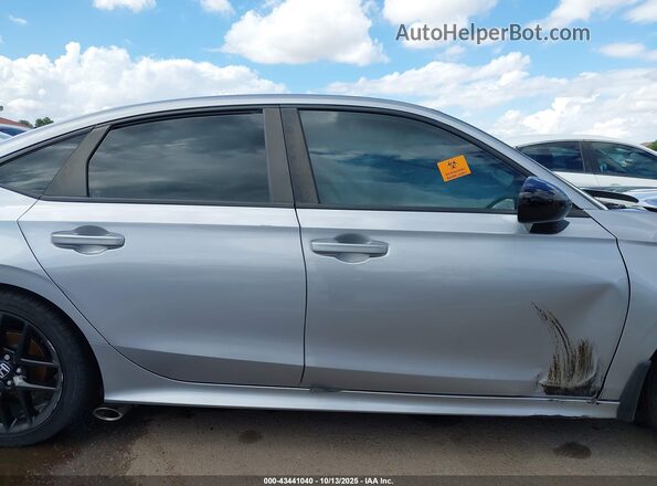 2HGFE2F50NH549485 2022 HONDA CIVIC Серый Панорамный вид салона 360°