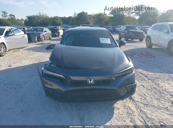 2HGFE2F51NH507181 2022 HONDA CIVIC Серый Вид щитка приборов