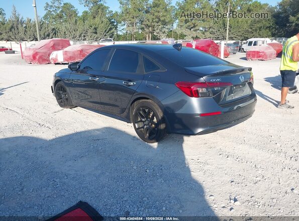 2HGFE2F51NH507181 2022 HONDA CIVIC Серый Задняя левая четверть