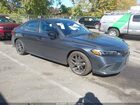 2022 Honda Civic Sport Gray vin: 2HGFE2F53NH600204