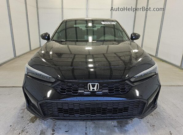 2HGFE2F53SH509722 2025 HONDA CIVIC Черный Вид спереди