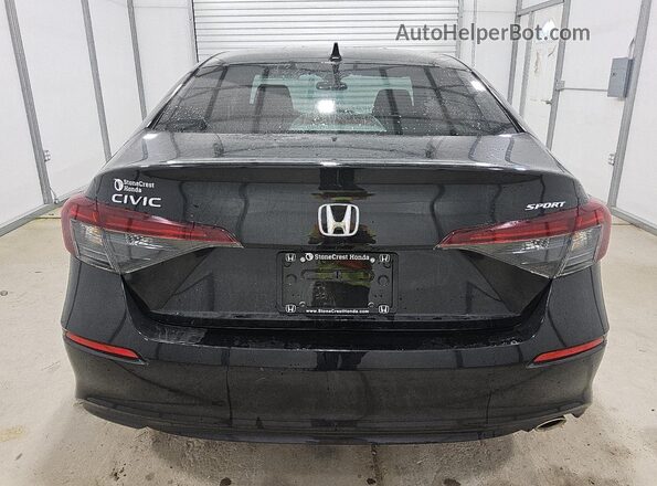 2HGFE2F53SH509722 2025 HONDA CIVIC Черный Вид сзади