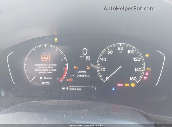 2HGFE2F54NH530647 2022 HONDA CIVIC Черный Вид задних сидений