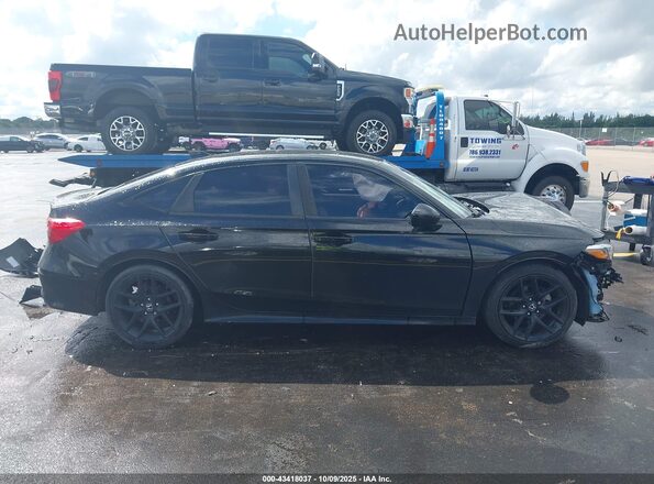 2HGFE2F54NH530647 2022 HONDA CIVIC Черный Панорамный вид салона 360°