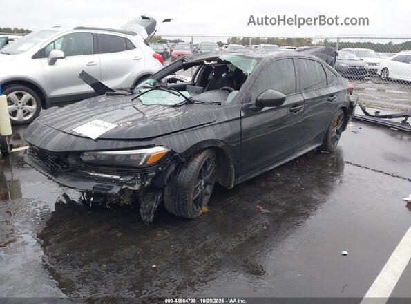 2HGFE2F5XSH560585 2025 HONDA CIVIC SEDAN Черный Передняя левая четверть