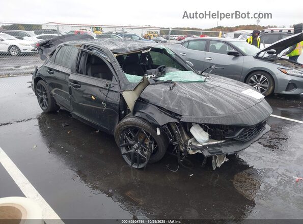 2HGFE2F5XSH560585 2025 HONDA CIVIC SEDAN Черный Передняя правая четверть