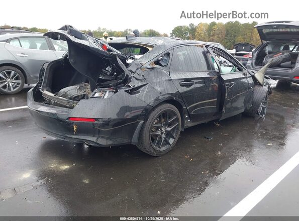 2HGFE2F5XSH560585 2025 HONDA CIVIC SEDAN Черный Задняя правая четверть