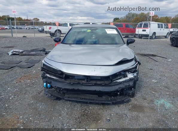 2HGFE4F80TH306021 2026 HONDA CIVIC HYBRID Gray Rear interior view