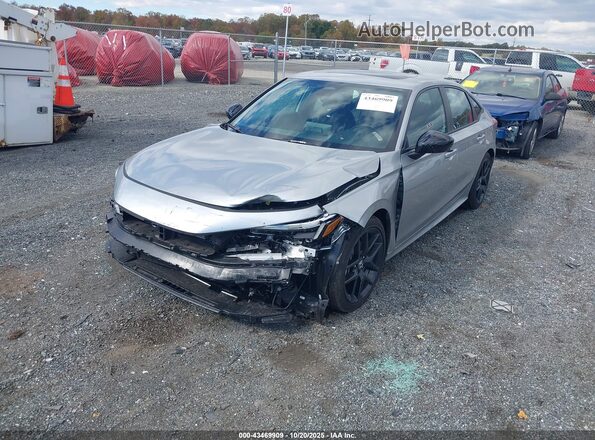2HGFE4F80TH306021 2026 HONDA CIVIC HYBRID Gray Front left