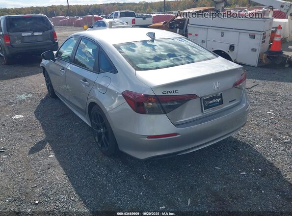 2HGFE4F80TH306021 2026 HONDA CIVIC HYBRID Gray Rear left