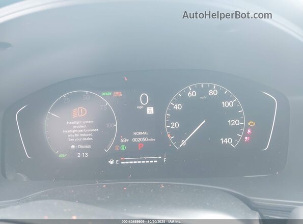 2HGFE4F80TH306021 2026 HONDA CIVIC HYBRID Gray Rear seats view