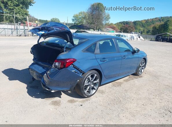 2HGFE4F84TH312694 2026 HONDA CIVIC HYBRID Синий Задняя правая четверть