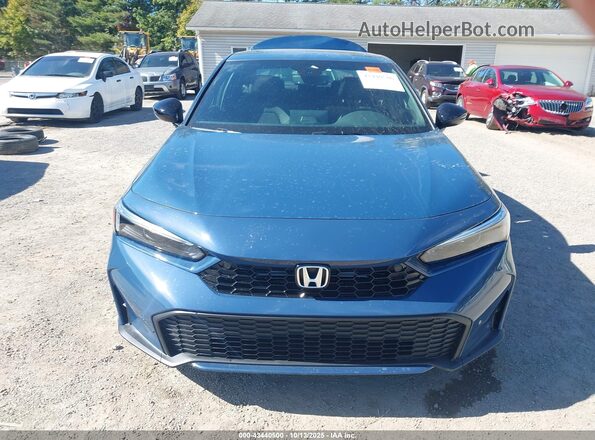 2HGFE4F84TH312694 2026 HONDA CIVIC HYBRID Синий Вид щитка приборов