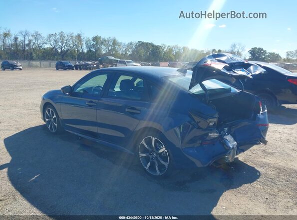 2HGFE4F84TH312694 2026 HONDA CIVIC HYBRID Синий Задняя левая четверть