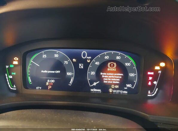 2HGFE4F85SH329261 2025 HONDA CIVIC HYBRID Белый Вид задних сидений