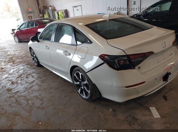 2HGFE4F85SH329261 2025 HONDA CIVIC HYBRID Белый Задняя левая четверть