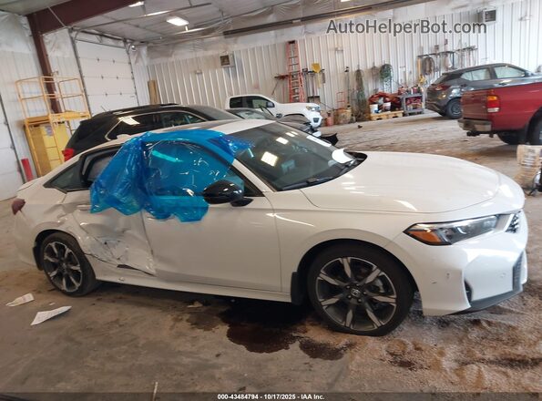 2HGFE4F85SH329261 2025 HONDA CIVIC HYBRID Белый Вид задней части салона