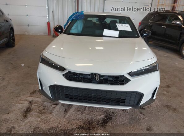 2HGFE4F85SH329261 2025 HONDA CIVIC HYBRID Белый Вид щитка приборов