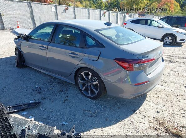 2HGFE4F85TH303695 2026 HONDA CIVIC HYBRID Серый Задняя левая четверть