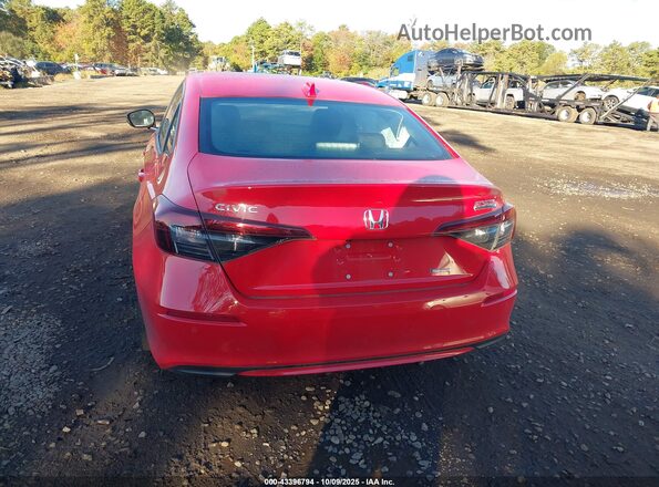 2HGFE4F87SH317225 2025 HONDA CIVIC HYBRID Red 