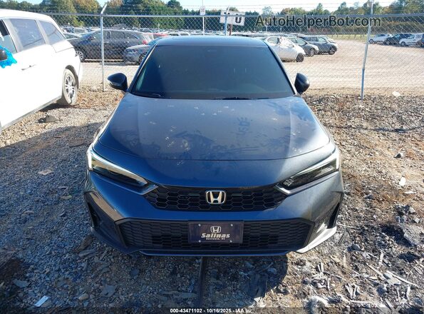 2HGFE4F8XTH310982 2026 HONDA CIVIC HYBRID Gray Widok zestawu wskaźników