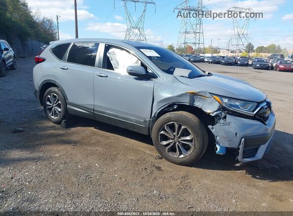 2HKRW2H53NH607361 2022 HONDA CR-V Синий Передняя правая четверть
