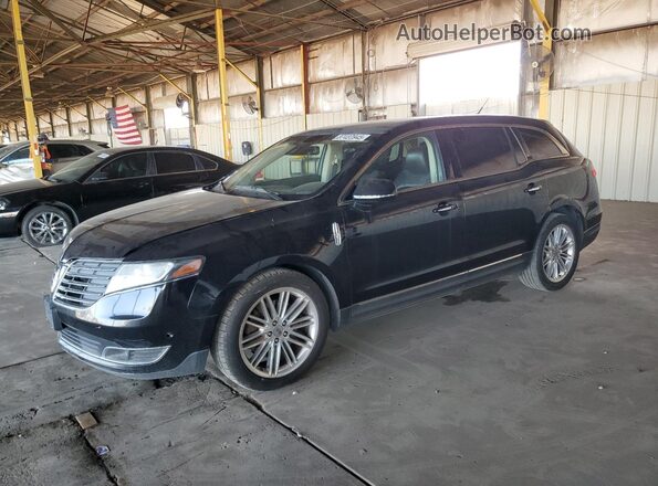 2LMHJ5AT1KBL01979 2019 LINCOLN MKT Black Vista tres cuartos delantera izquierda