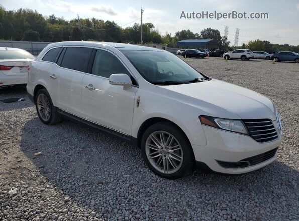 2LMHJ5AT2JBL00287 2018 LINCOLN MKT Белый Передняя правая четверть