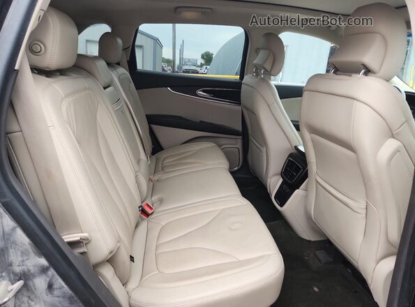 2LMPJ6LR0JBL12182 2018 LINCOLN MKX Серый Вид задней части салона