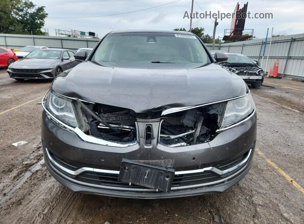 2LMPJ6LR0JBL12182 2018 LINCOLN MKX Серый Вид спереди