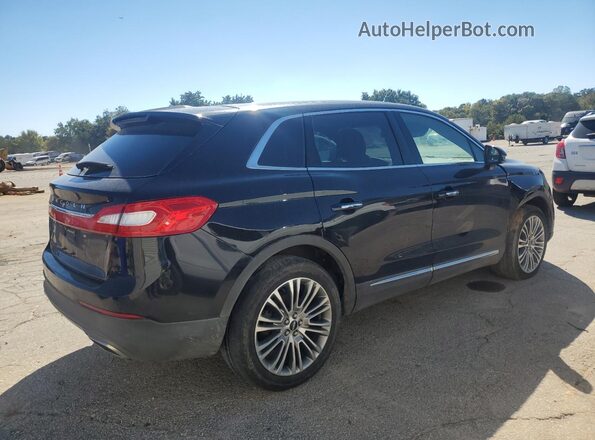 2LMPJ6LR4JBL35481 2018 LINCOLN MKX Черный Задняя правая четверть
