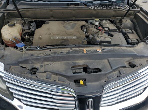 2LMPJ6LR4JBL35481 2018 LINCOLN MKX Черный Вид задней части салона