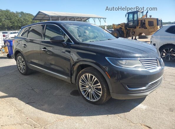 2LMPJ6LR4JBL35481 2018 LINCOLN MKX Черный Передняя правая четверть