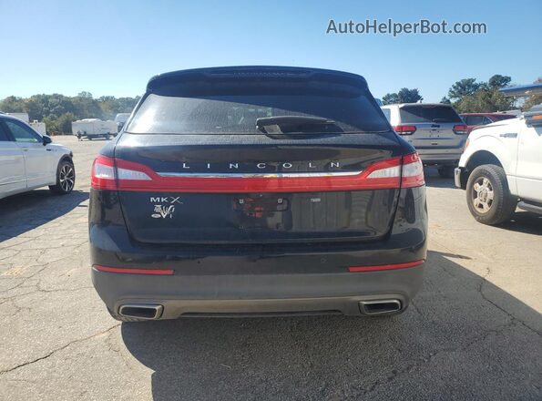 2LMPJ6LR4JBL35481 2018 LINCOLN MKX Черный Вид сзади