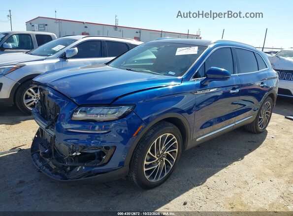 2LMPJ8KP0LBL28087 2020 LINCOLN NAUTILUS Blue Przód lewy