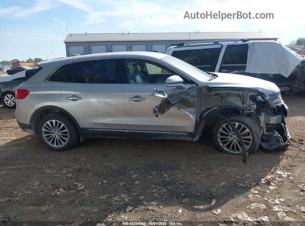 2LMPJ8KRXHBL24282 2017 LINCOLN MKX Серебряный Панорамный вид салона 360°