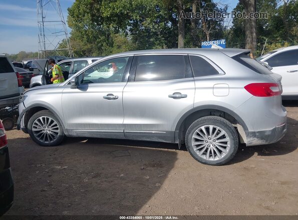 2LMPJ8KRXHBL24282 2017 LINCOLN MKX Серебряный 