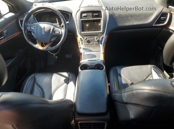 2LMPJ8LR8JBL34507 2018 LINCOLN MKX Black წინა პანელის ხედი