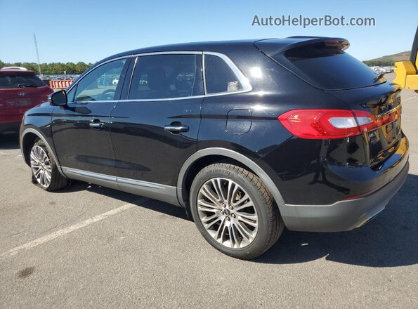 2LMPJ8LR8JBL34507 2018 LINCOLN MKX Black უკანა მარცხენა