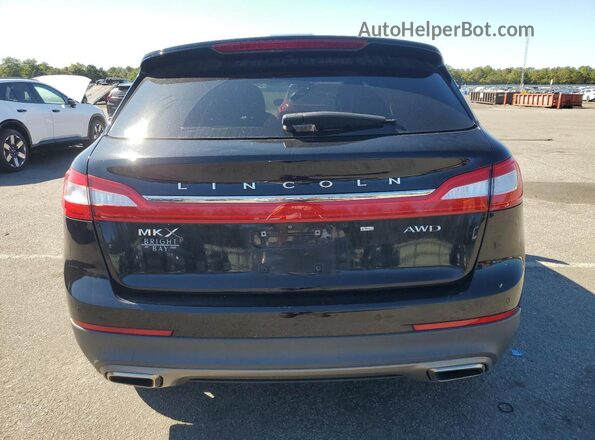 2LMPJ8LR8JBL34507 2018 LINCOLN MKX Black უკანა ხედი